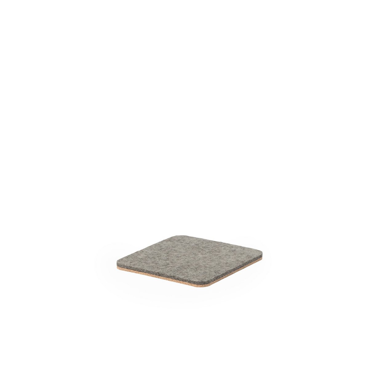 Filt & Kork Coasters - Sæt med 4