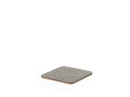 Filt & Kork Coasters - Sæt med 4