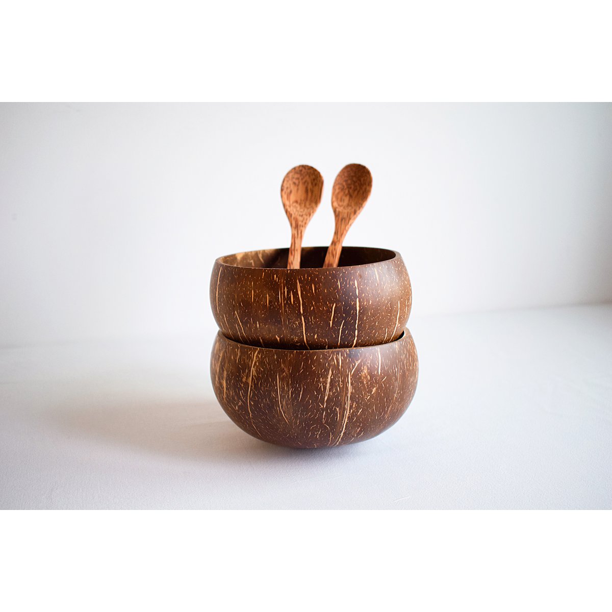 Father's Day Large Gift Pack Coconut Bowls | 2 bowls + 2 spoons