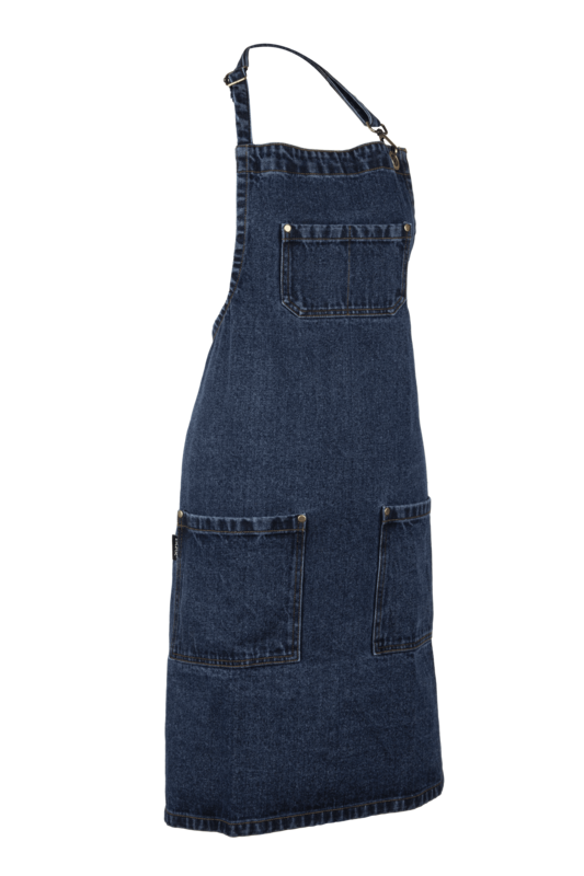 Delantal DENIM multibolsillos - 75x85 cm