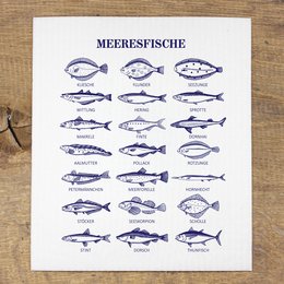 Sponge cloth sea fish