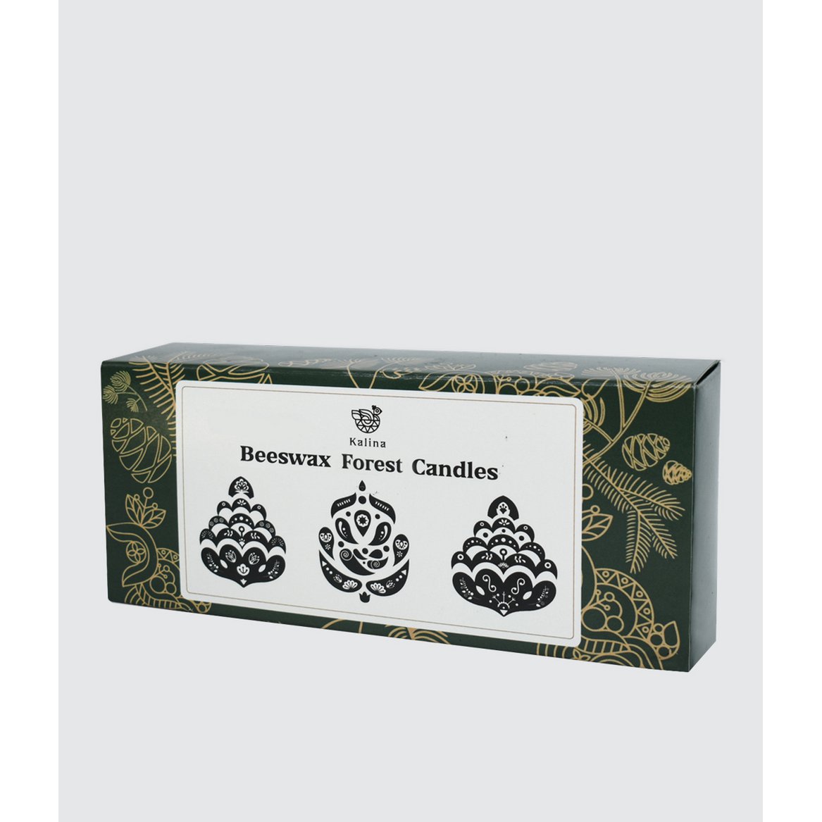 Velas del bosque de cera de abejas