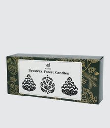 Bougies forestières en cire d'abeille