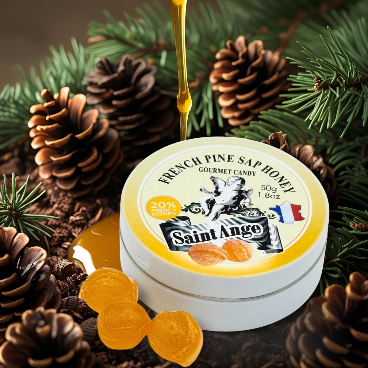 Holy Angel Honey Pine sap