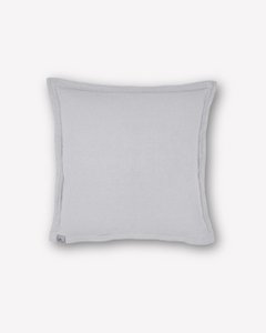 Adela Mousseline Bankkussenhoes • Lichtgrijs