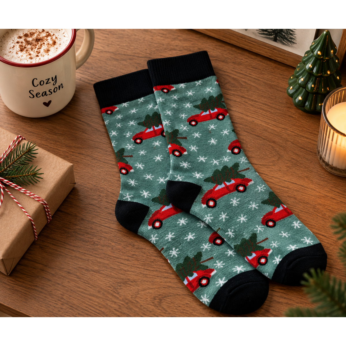 Tintl socks | X-mas - Cars