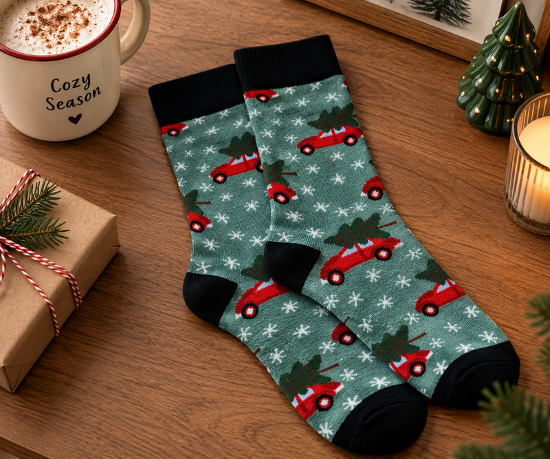 Tintl socks | X-mas - Cars