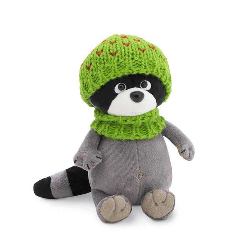 Zacht speelgoed, Life - Denny The Raccoon: Spring Forest (18 cm)