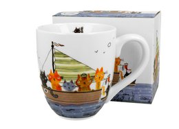 DUO CATS Mug, 1000ml, CAT CREW, giftbox