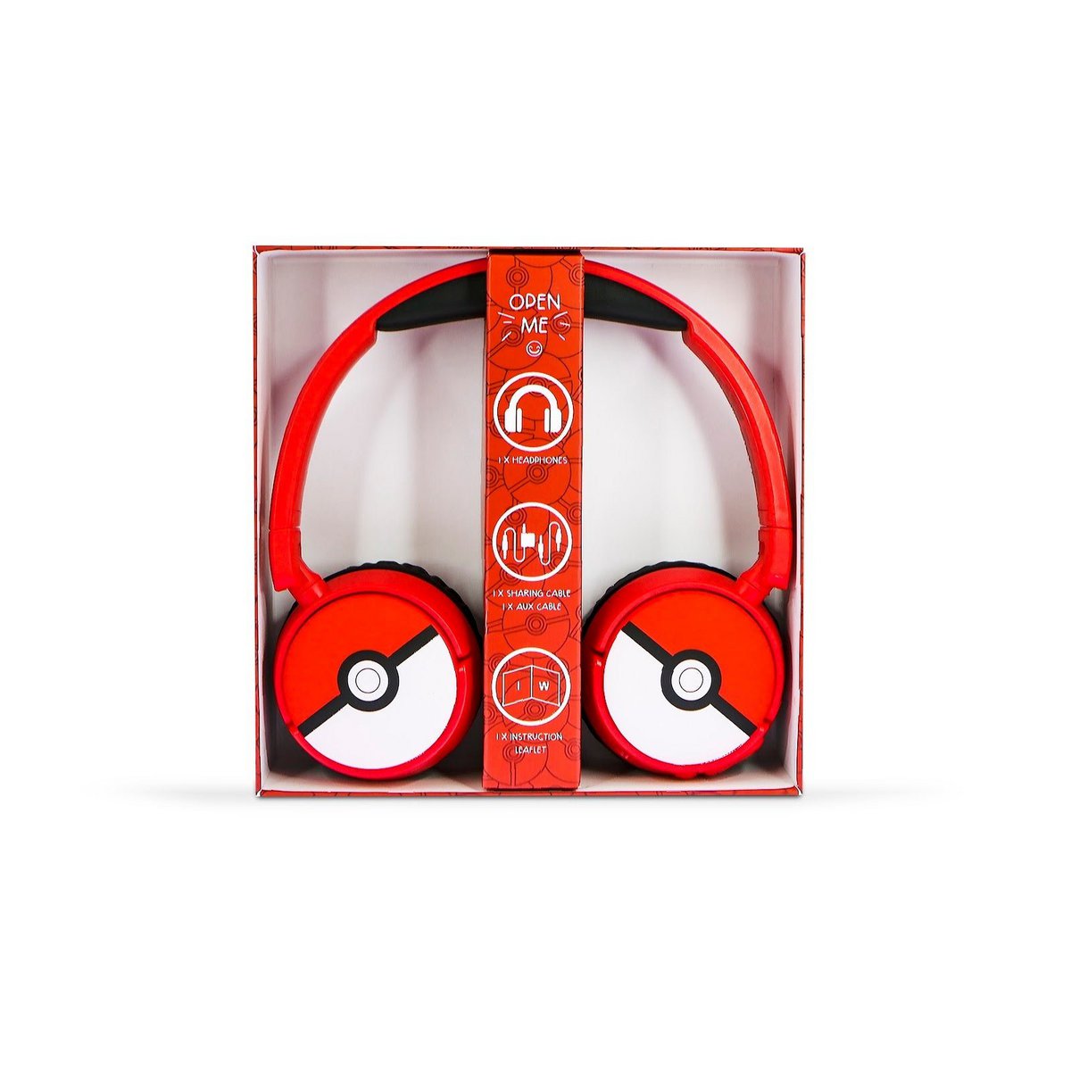 Pokémon - Pokeball logo - junior bluetooth koptelefoon