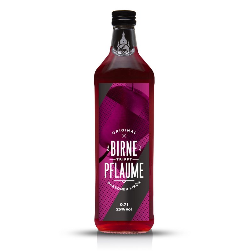 Original Dresden pear-plum liqueur 700ml