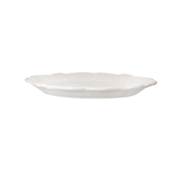 White Ceramic Serving Tray 40x31 cm