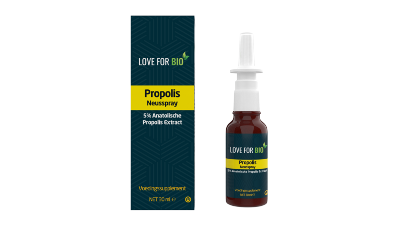 Love For Bio | Propolis Neusspray – 5% Pure propolis