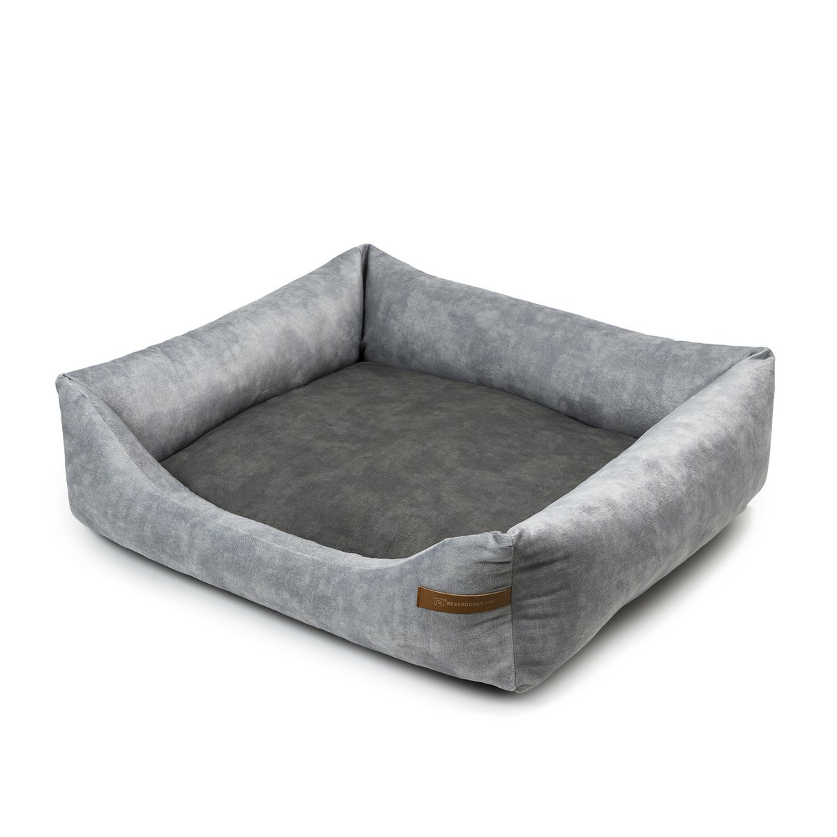 Cuccia per cani e gatti SoftColor - grigio chiaro/multicolore