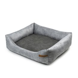 Cuccia per cani e gatti SoftColor - grigio chiaro/multicolore