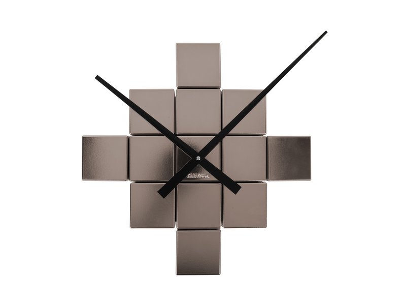 Reloj de pared DIY Cubic Metálico