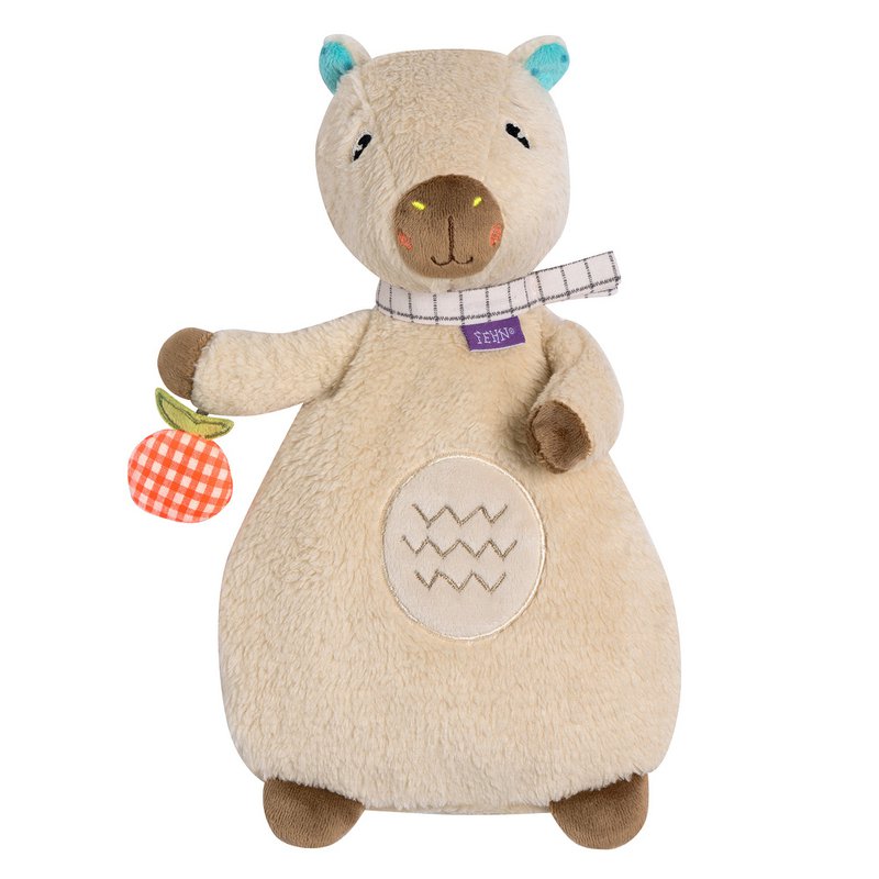 Heatable soft toy capybara