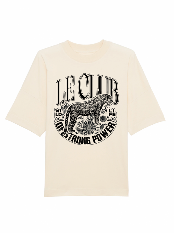 T-shirt oversize girocollo Limited Le Club Nera