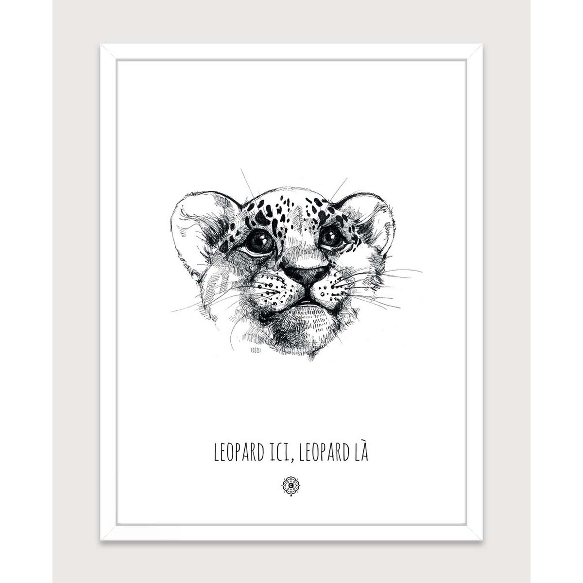 Poster - Leopard