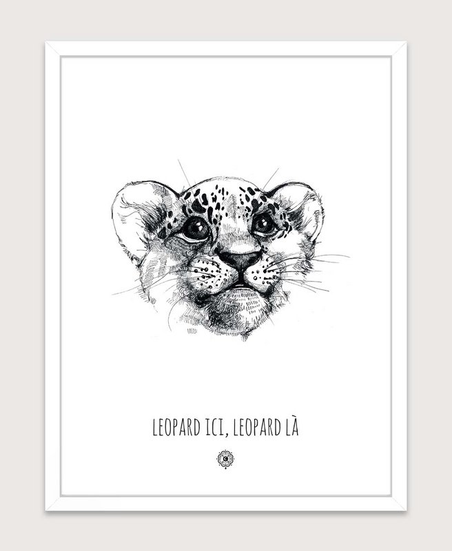 Poster - Leopard