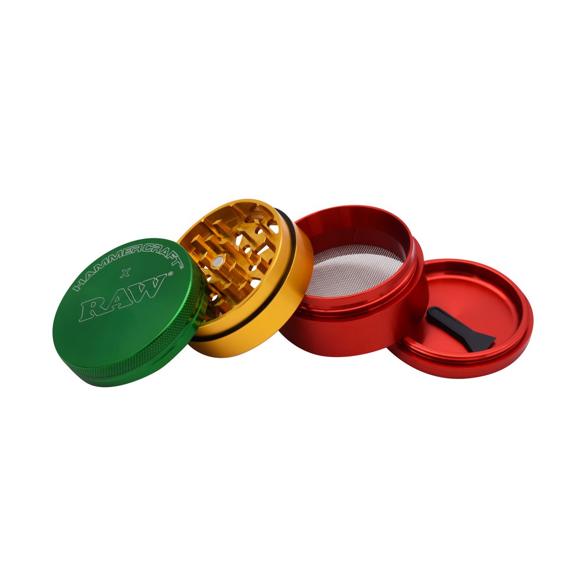 RASTA aluminium molen met 4 compartimenten