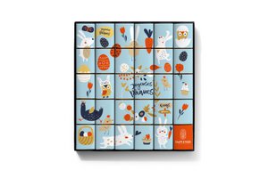 "Paaskinderen" set - 72% pure chocolade of melk 35%