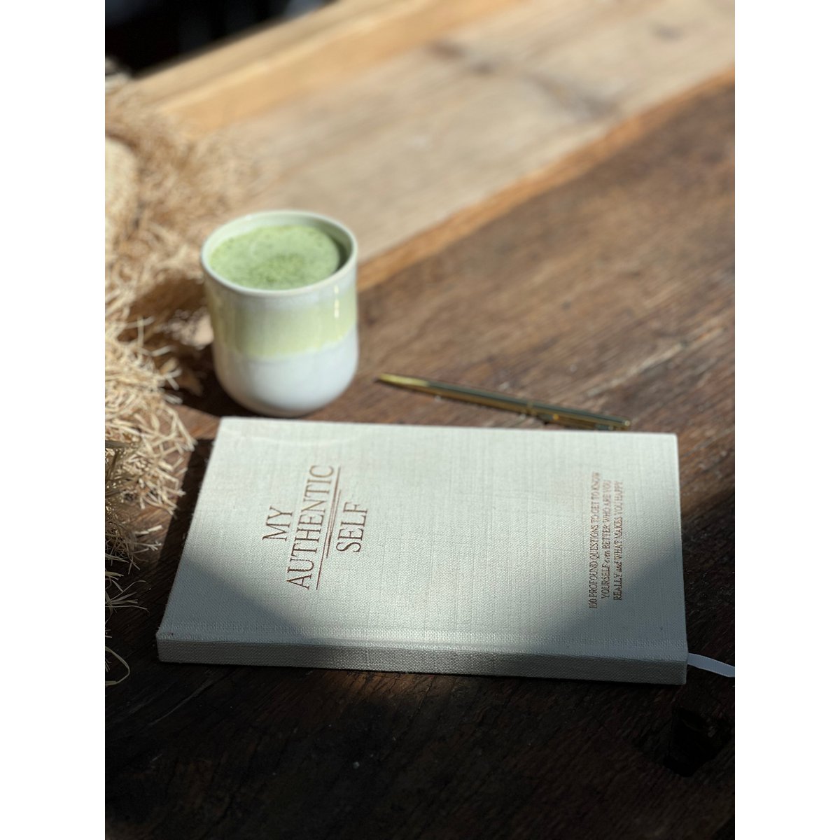 THE LIFE BARN My Authentic Self Journal 100 Questions for Self-Development, Mindfulness