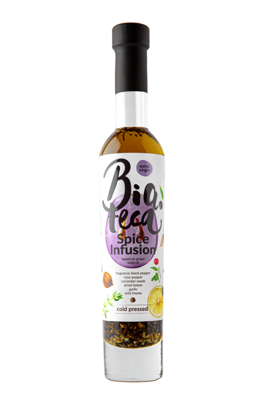 Kaltgepresstes kulinarisches Gourmetöl – Spice Infusion Extra Virgin