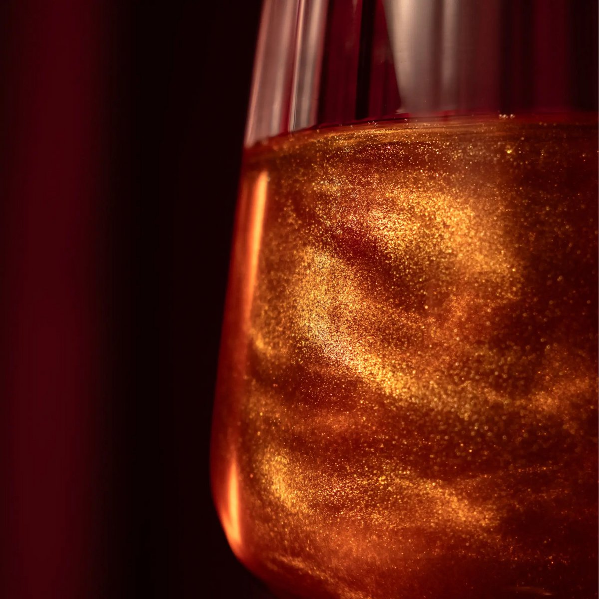 Aperitivo POLLY Glitter - Edición Let’s Dance – sin alcohol | Aperitivo para bebidas espumosas