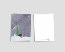 Postkarte - Serie 'Weihnachten' - 'Ot und Sien feiern Weihnachten'