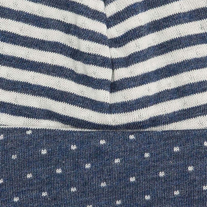 Bonnet bébé biologique OrganicEra, Indigo