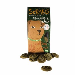 Spinat & Kelp kiks 120g