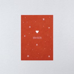 Postkarte Holzschliff Mirjam Herz