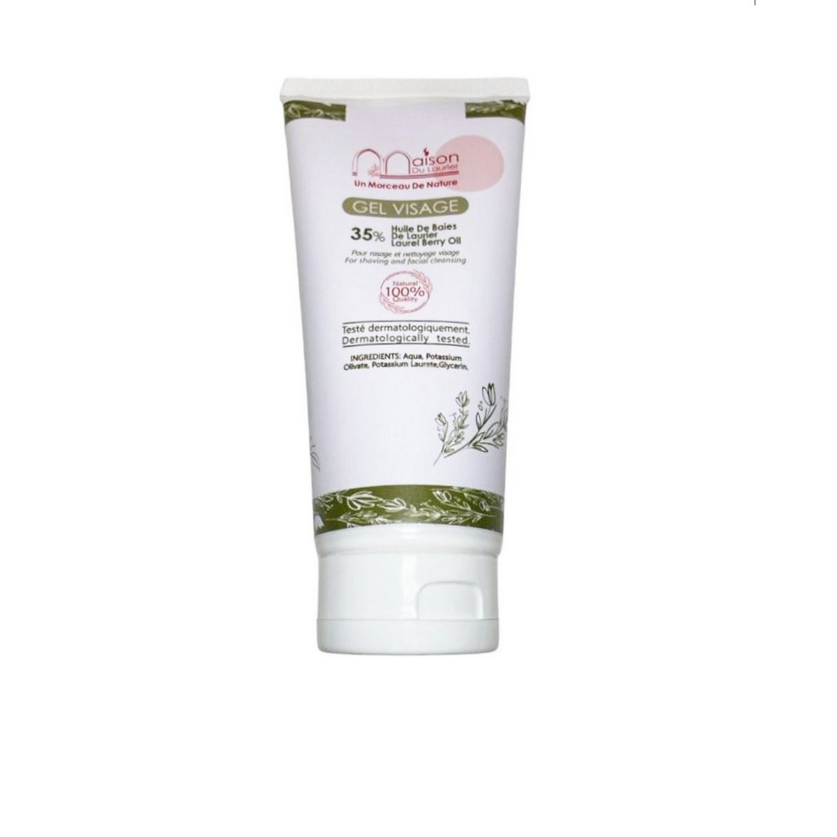 Aleppo zeep gezichtsreinigingsgel 200gr 35% laurierolie
