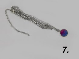 %231185 set collana/orecchini bisessuale