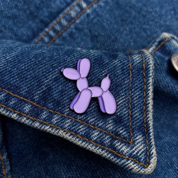 Emaille Pin "Ballonhund"