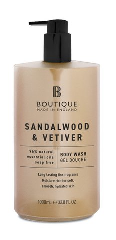 Boutique Scent Sandalwood & Vetiver Body Wash 1000ml