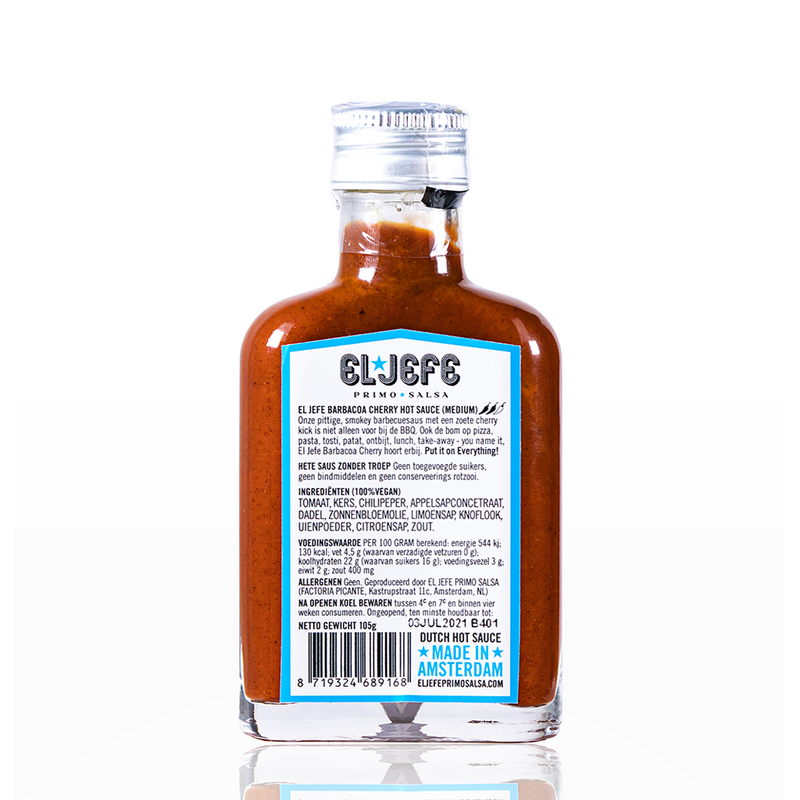 Scharfe Soße Barbacoa Kirsche - 100ml