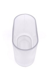 MIST SERIES OVAL CLEAR VASE