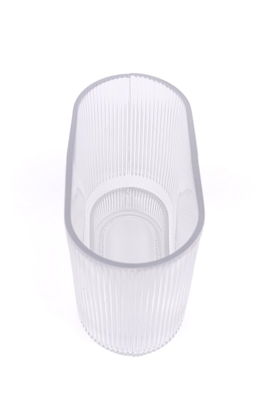 MIST SERIES OVAL CLEAR VASE