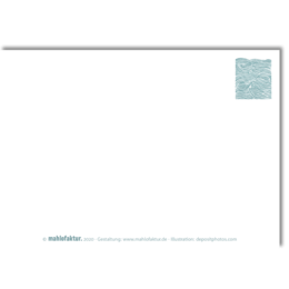 Postkarte „Meer“
