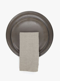 Serviettes Beige Naturel (lot de 2) / 100% lin