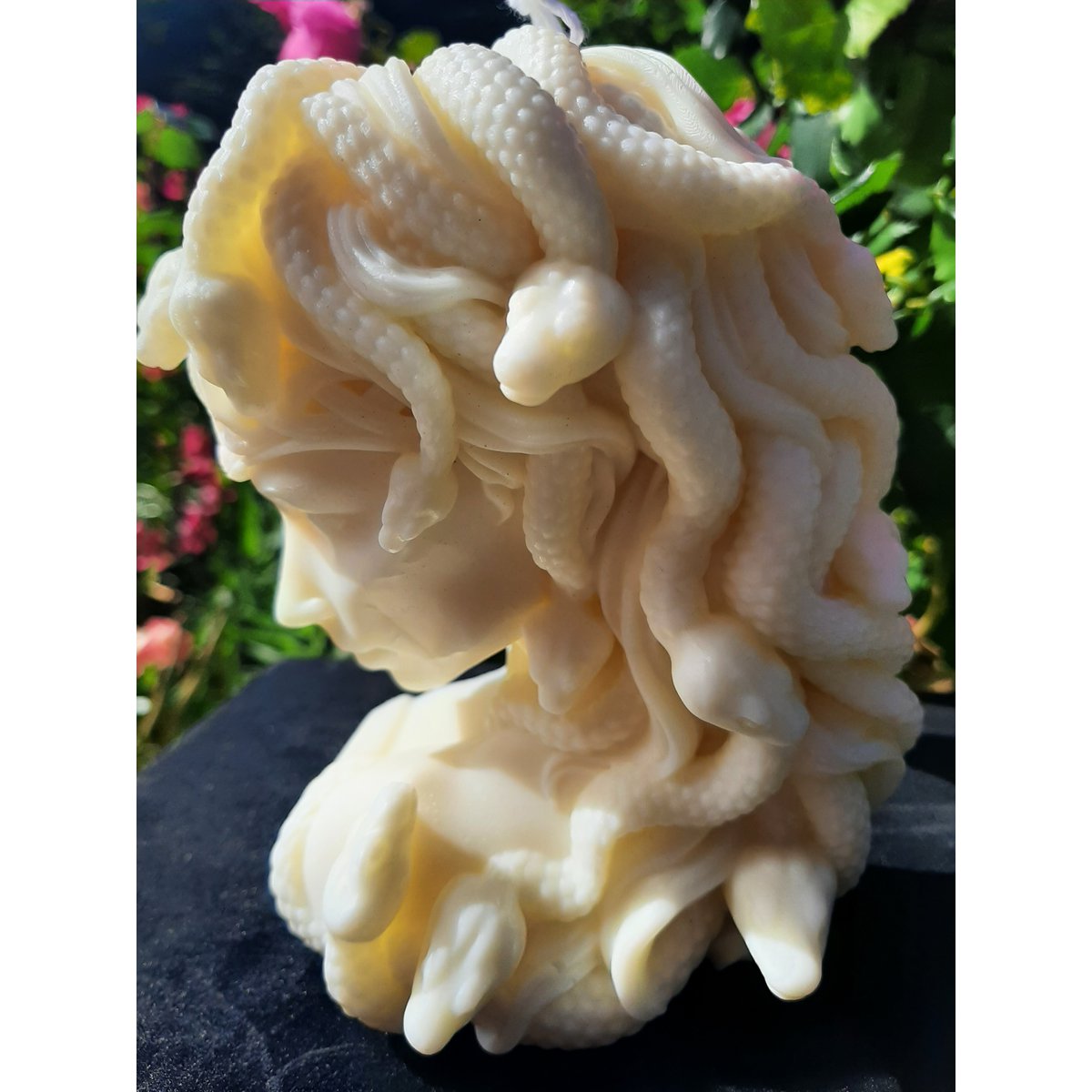 Medusa Profile Candle