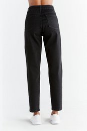 WN1010-104 | Damen Mom Fit - Kolenzwart