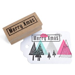 Frohe Weihnachten Stempel traf Kader