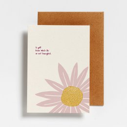 POSTCARD_ES GIBT KEINE WORTE FUR SO VIEL TRAURIGKEIT