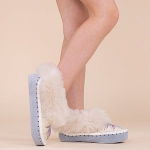 Moonrise kids sheepskin slippers Alya