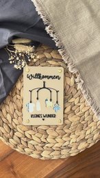 Money gift for the birth - money gift card baby - creative gift idea for new parents baby mobile