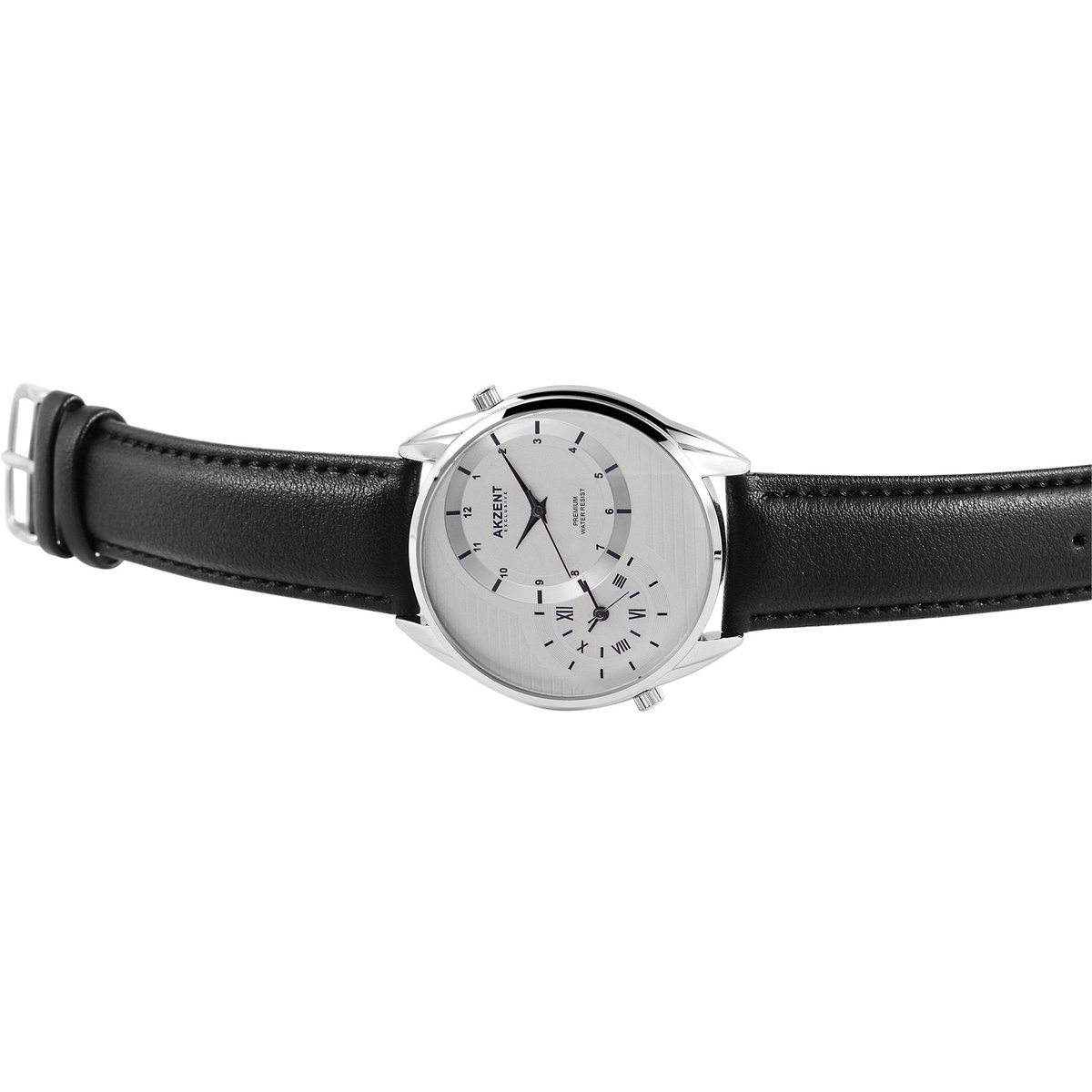 Orologio da uomo AKZENT EXCLUSIVE con cinturino in similpelle
