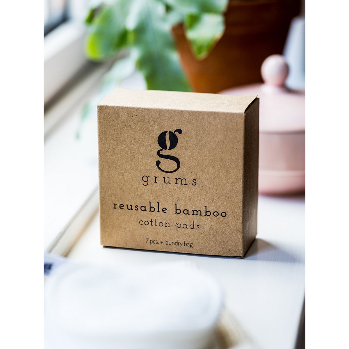 reusable bamboo cotton pads